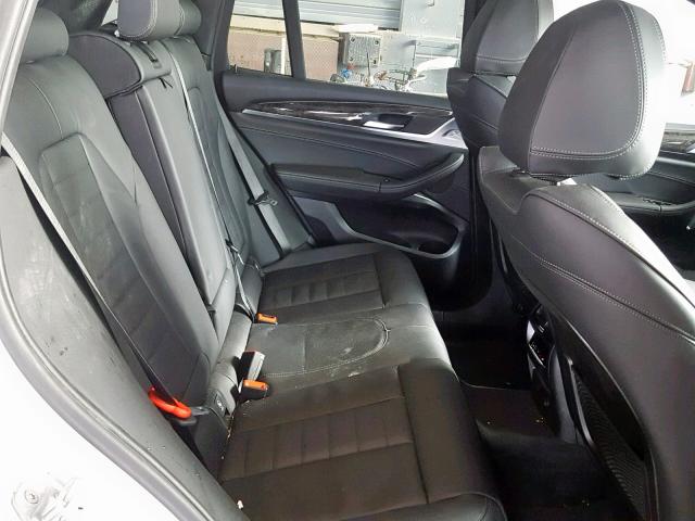 5UXTR7C57KLF28012 - 2019 BMW X3 SDRIVE3 WHITE photo 6