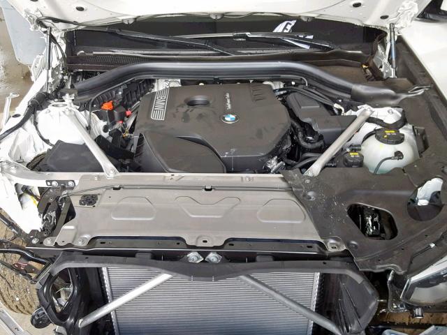 5UXTR7C57KLF28012 - 2019 BMW X3 SDRIVE3 WHITE photo 7