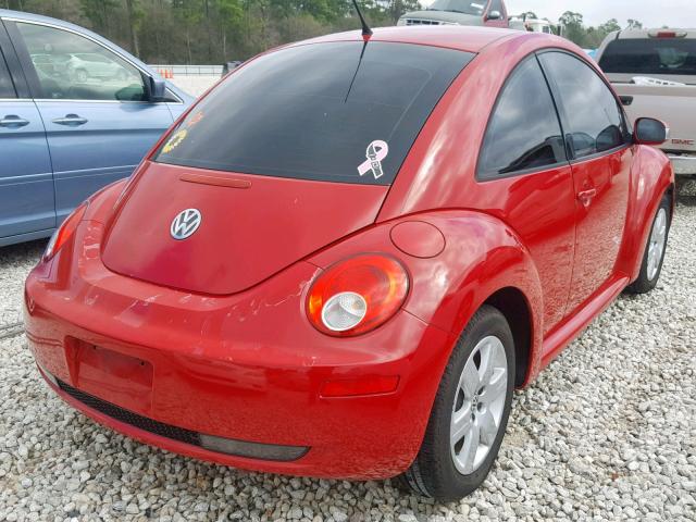 3VWPW31CX7M514708 - 2007 VOLKSWAGEN NEW BEETLE Qırmızı foto 4