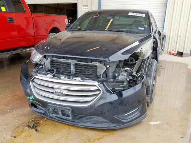 1FAHP2E87GG136271 - 2016 FORD TAURUS SEL BLACK photo 2