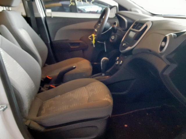 1G1JB5SH7H4176281 - 2017 CHEVROLET SONIC LS 白色 照片 5