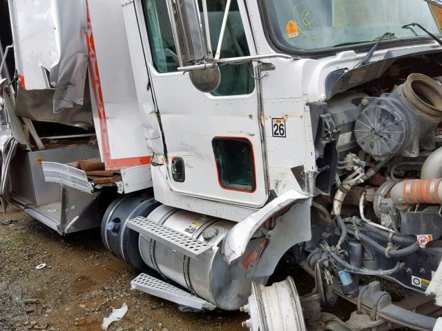 2NKHHM6X6EM409054 - 2014 KENWORTH CONSTRUCTI WHITE photo 9