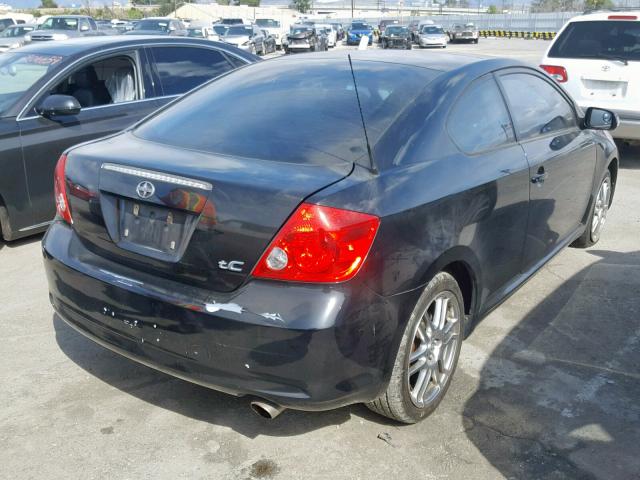 JTKDE177250042455 - 2005 TOYOTA SCION TC შავი ფოტო 4