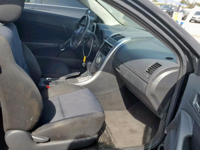 JTKDE177250042455 - 2005 TOYOTA SCION TC შავი ფოტო 5