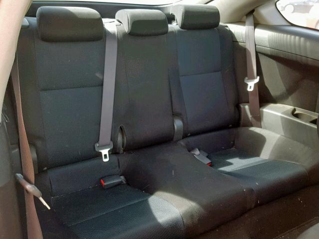 JTKDE177250042455 - 2005 TOYOTA SCION TC შავი ფოტო 6