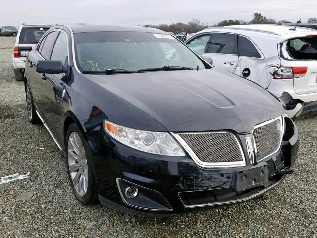 1LNHL9FT0AG604412 - 2010 LINCOLN MKS BLACK photo 1