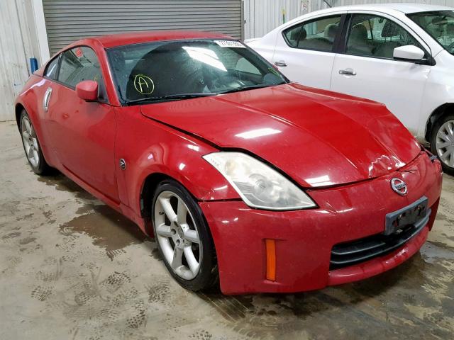 JN1AZ34D16M307125 - 2006 NISSAN 350Z COUPE RED photo 1