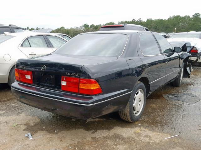 JT8BH28F1Y0175633 - 2000 LEXUS LS 400 BLACK photo 4