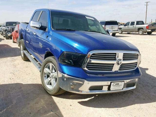 1C6RR7LGXGS421888 - 2016 RAM 1500 SLT BLUE photo 1