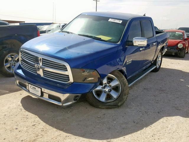 1C6RR7LGXGS421888 - 2016 RAM 1500 SLT BLUE photo 2