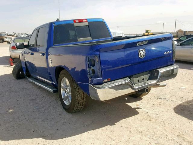 1C6RR7LGXGS421888 - 2016 RAM 1500 SLT BLUE photo 3