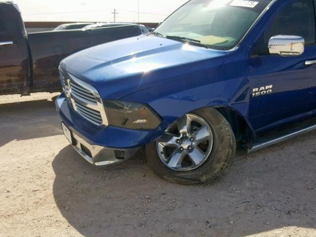 1C6RR7LGXGS421888 - 2016 RAM 1500 SLT BLUE photo 9