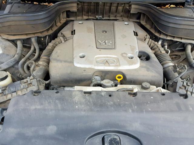 JNKAJ09E98M301675 - 2008 INFINITI EX35 BASE BLACK photo 7