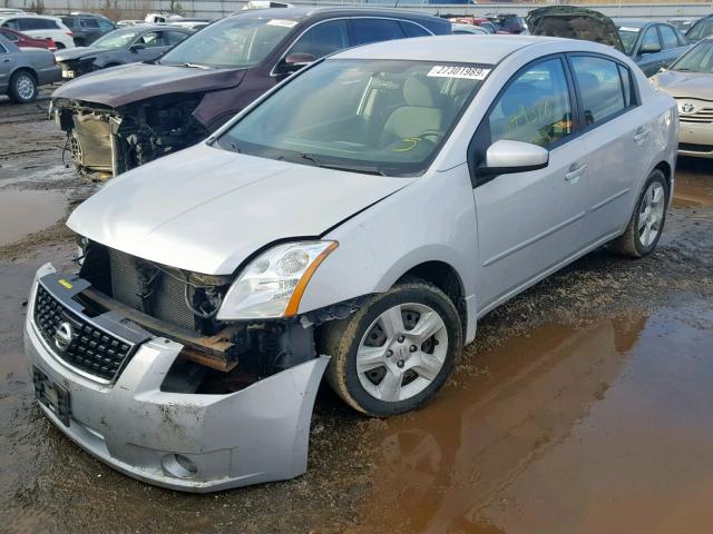 3N1AB61E48L665271 - 2008 NISSAN SENTRA 2.0 SILVER photo 2