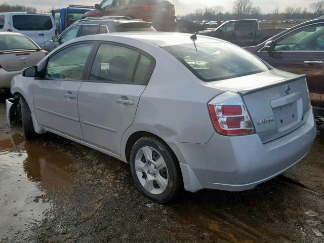 3N1AB61E48L665271 - 2008 NISSAN SENTRA 2.0 SILVER photo 3