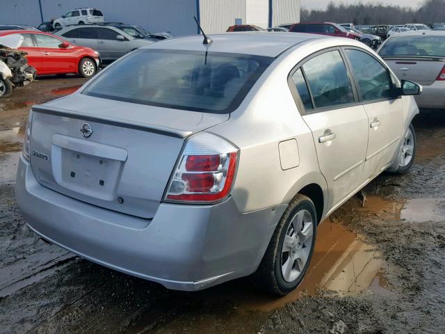 3N1AB61E48L665271 - 2008 NISSAN SENTRA 2.0 SILVER photo 4