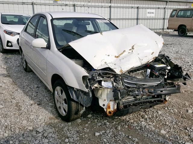 KNAFE221395608363 - 2009 KIA SPECTRA EX WHITE photo 1