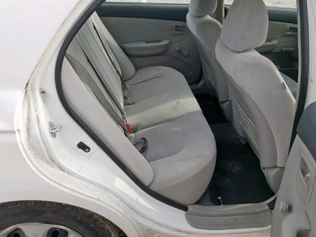 KNAFE221395608363 - 2009 KIA SPECTRA EX WHITE photo 6