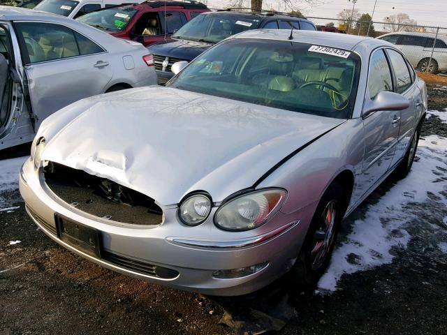 2G4WD532651282466 - 2005 BUICK LACROSSE C SILVER photo 2