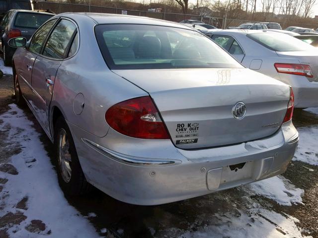 2G4WD532651282466 - 2005 BUICK LACROSSE C SILVER photo 3