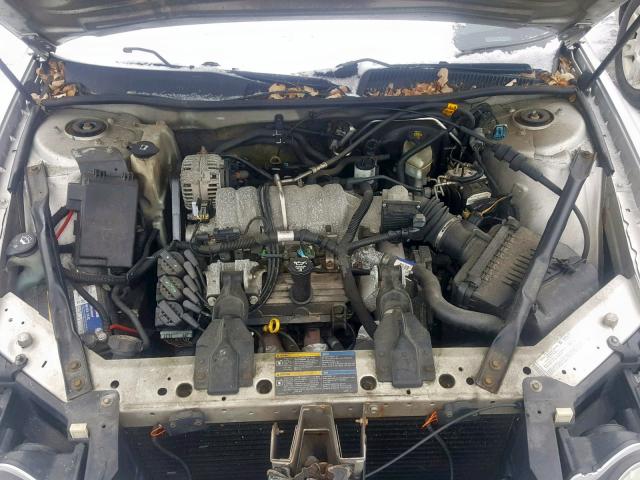 2G4WD532651282466 - 2005 BUICK LACROSSE C SILVER photo 7