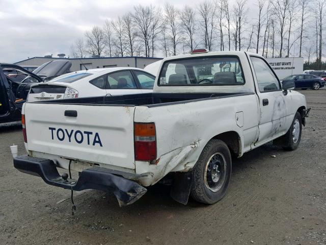 JT4RN81A0R5199789 - 1994 TOYOTA PICKUP 1/2 WHITE photo 4