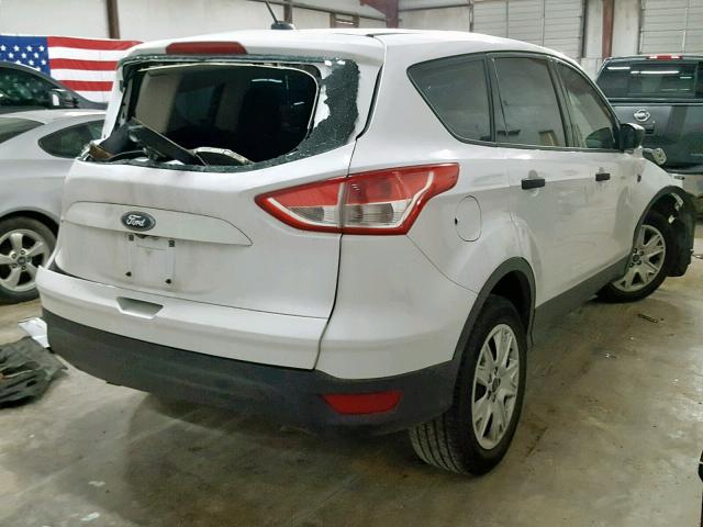 1FMCU0F7XGUC57638 - 2016 FORD ESCAPE S WHITE photo 4