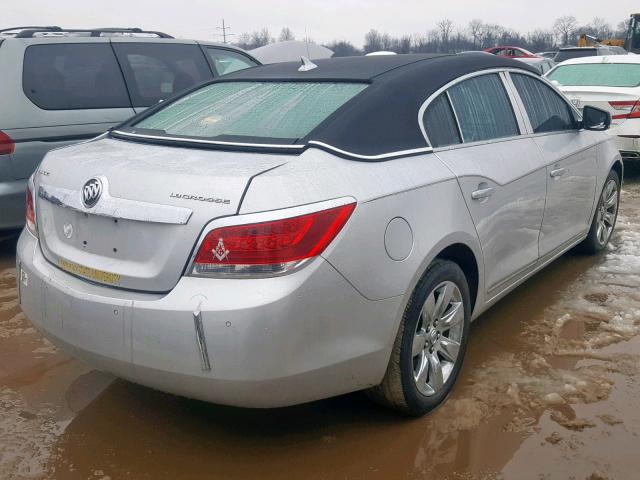 1G4GC5ED5BF361704 - 2011 BUICK LACROSSE C SILVER photo 4
