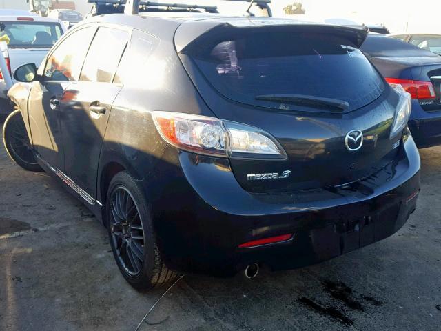 JM1BL1H60A1344521 - 2010 MAZDA 3 S BLACK photo 3