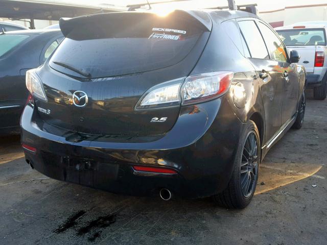 JM1BL1H60A1344521 - 2010 MAZDA 3 S BLACK photo 4