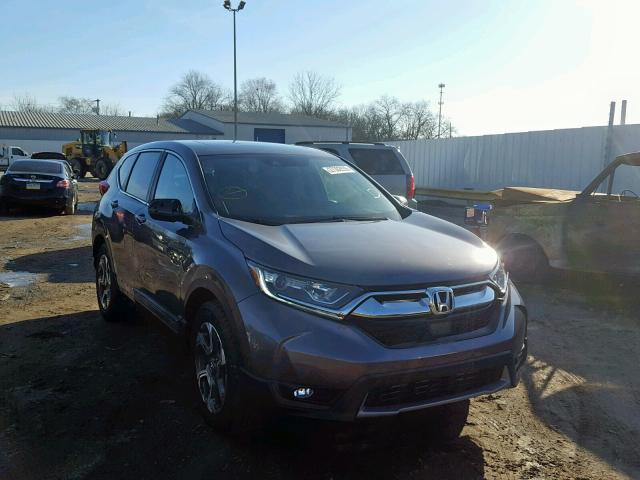 7FARW1H85JE028969 - 2018 HONDA CR-V EXL CHARCOAL photo 1