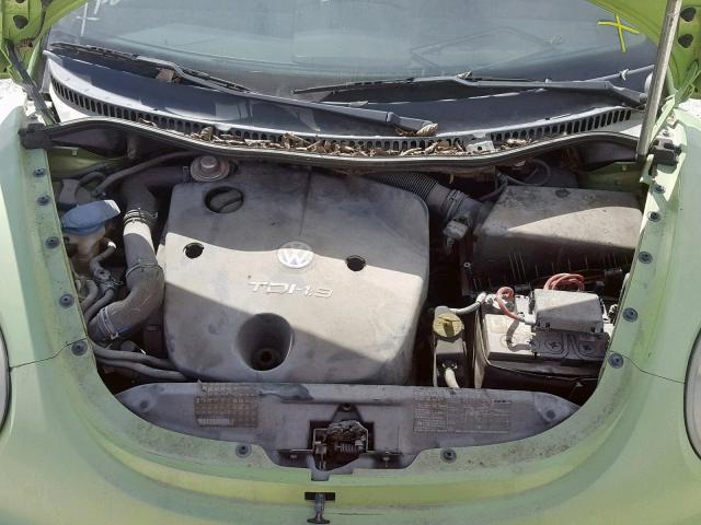 3VWBP21C43M444473 - 2003 VOLKSWAGEN NEW BEETLE 绿色 照片 7
