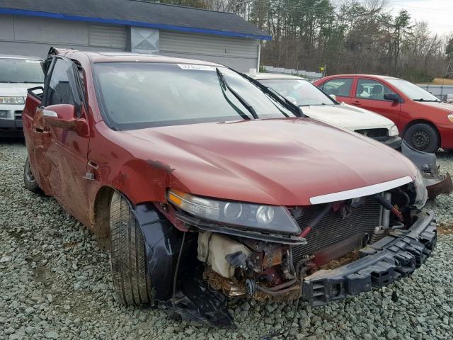 19UUA76557A042731 - 2007 ACURA TL TYPE S RED photo 1