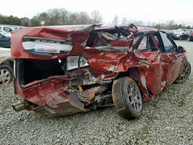 19UUA76557A042731 - 2007 ACURA TL TYPE S RED photo 4