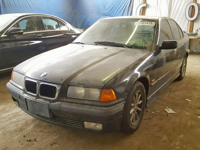 WBACD4324VAV51777 - 1997 BMW 328 I AUTO BLACK photo 2