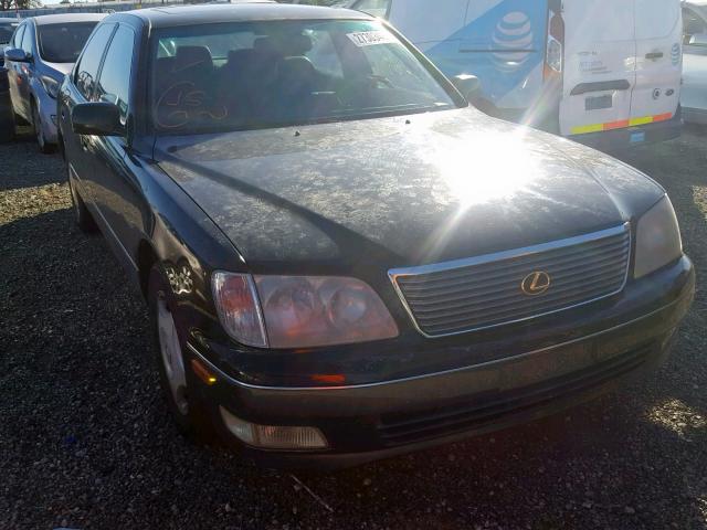 JT8BH28F9X0147495 - 1999 LEXUS LS 400 BLACK photo 1