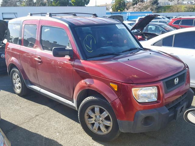 5J6YH28716L018419 - 2006 HONDA ELEMENT EX MAROON photo 1