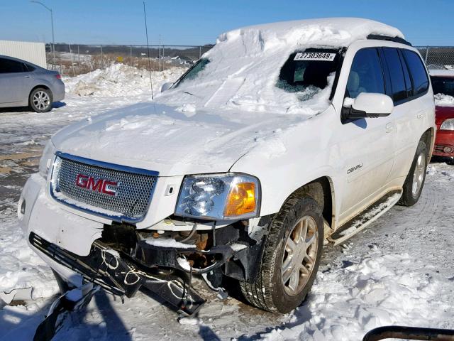 1GKET63M482156884 - 2008 GMC ENVOY DENA WHITE photo 2