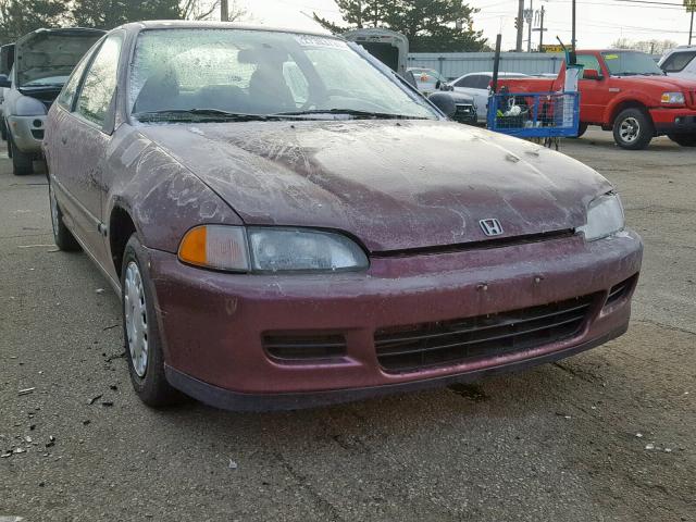 2HGEJ2149PH509950 - 1993 HONDA CIVIC DX PURPLE photo 1