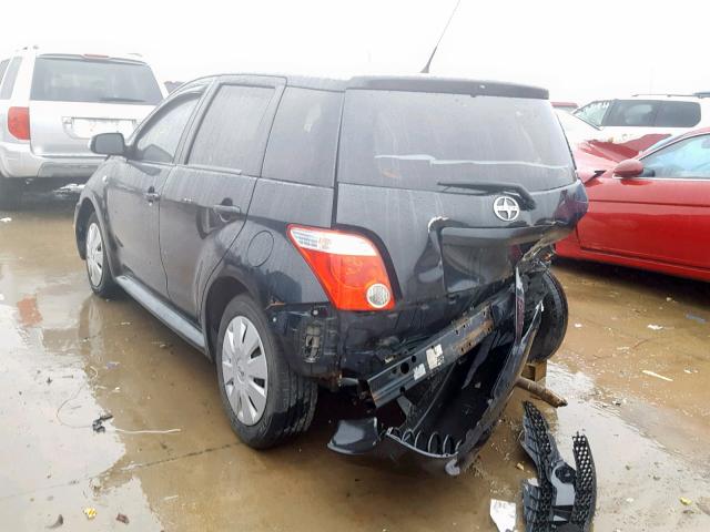 JTKKT624760145766 - 2006 TOYOTA SCION XA BLACK photo 3