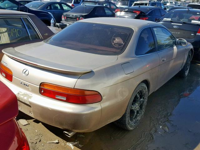 JT8UZ30C2N0017312 - 1992 LEXUS SC 400 BEIGE photo 4