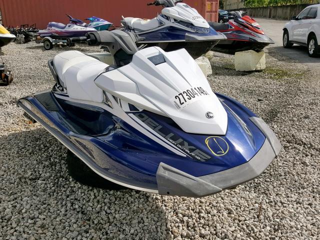 YAMA3141C616 - 2016 YAMAHA VX DELUXE BLUE photo 1