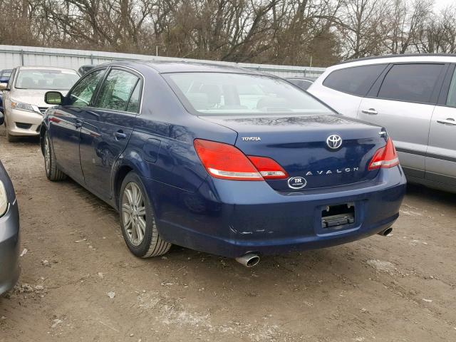 4T1BK36B46U106350 - 2006 TOYOTA AVALON BLUE photo 3