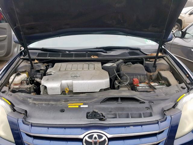 4T1BK36B46U106350 - 2006 TOYOTA AVALON BLUE photo 7