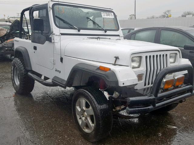 1J4FY19P7RP420152 - 1994 JEEP WRANGLER / WHITE photo 1