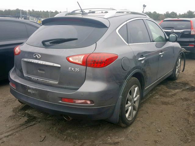 JN1AJ0HR1BM850707 - 2011 INFINITI EX35 BASE GRAY photo 4