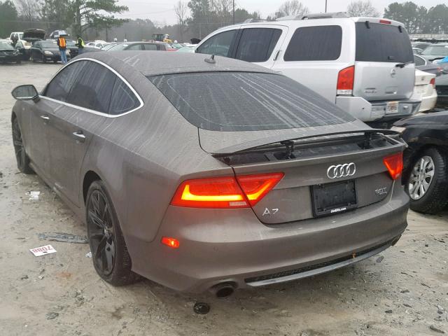 WAU2GAFC2CN167170 - 2012 AUDI A7 PRESTIG GRAY photo 3