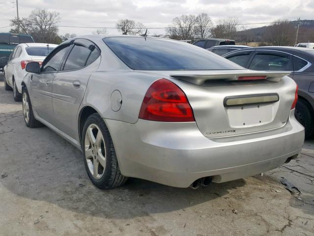 2G2WC58C281178929 - 2008 PONTIAC GRAND PRIX SILVER photo 3