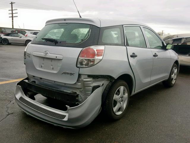 2T1KR32E78C699136 - 2008 TOYOTA COROLLA/MA SILVER photo 4