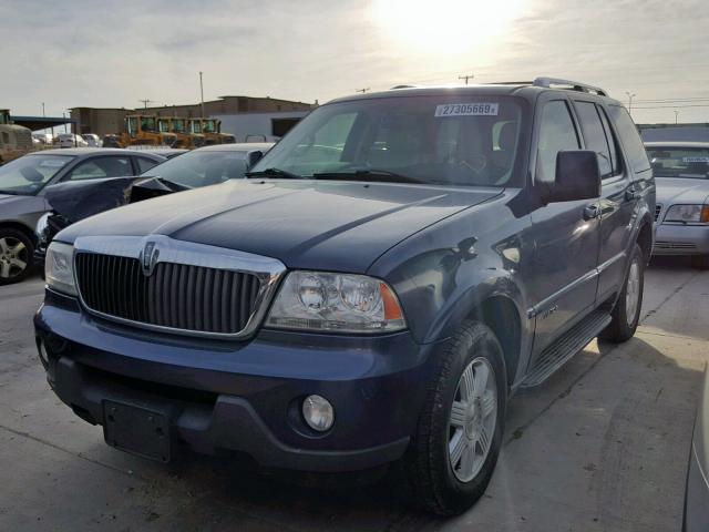 5LMEU68H23ZJ00701 - 2003 LINCOLN AVIATOR 蓝色 照片 2